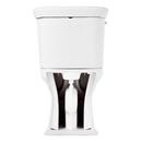 Signature Hardware White Elongated ADA Compliant Skirted Toilet Bowl with Seat 