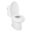Signature Hardware White 1.28 gpf Elongated One Piece Toilet with Seat 