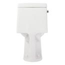 Signature Hardware White 1.28 gpf Elongated One Piece Toilet with Seat 