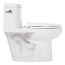 Signature Hardware White 1.28 gpf Elongated One Piece Toilet with Seat 