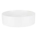 37469 x 16-1/2 in. Round Dual Mount Bathroom Sink in White