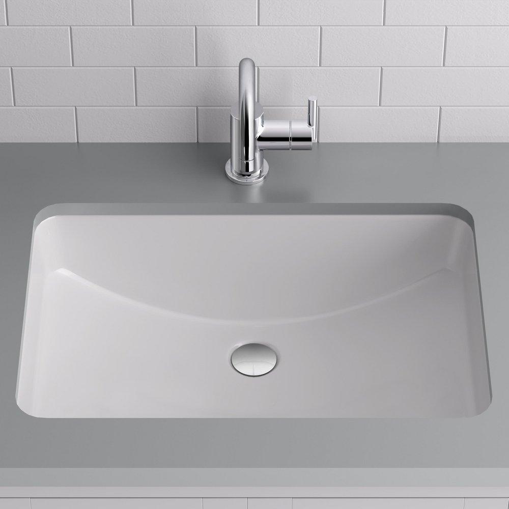 Miseno White 21X14 UC B/ROOM VC SINK 0H WHIT 