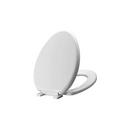 Elongated Closed Front Toilet Seat White