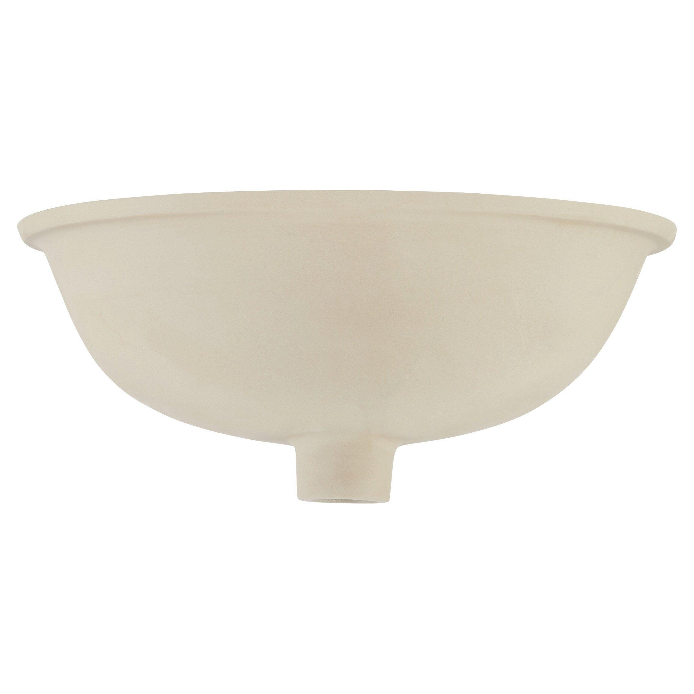Signature Hardware White Undermount Bathroom Sink 