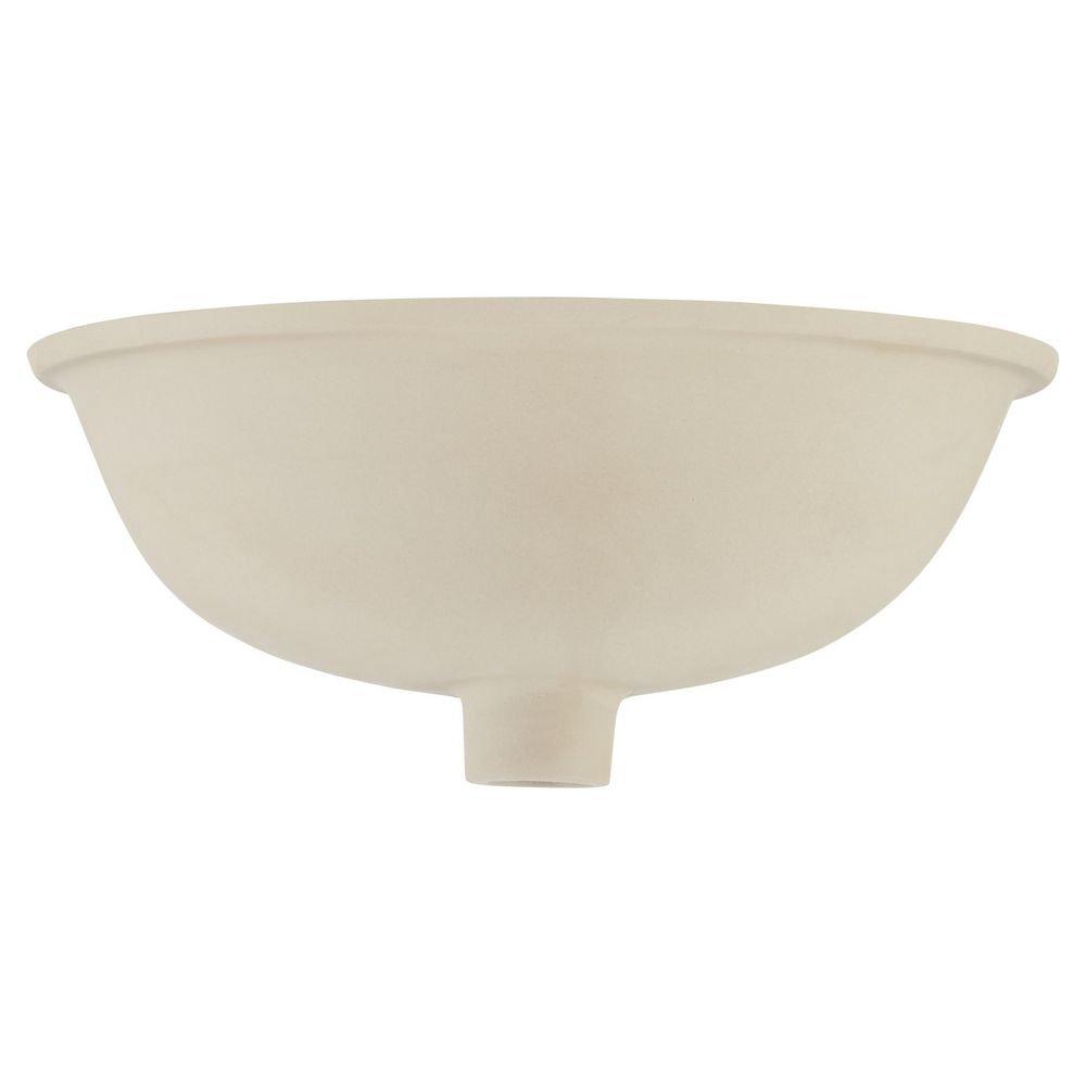 Signature Hardware White Undermount Bathroom Sink 