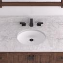 Signature Hardware White Undermount Bathroom Sink 