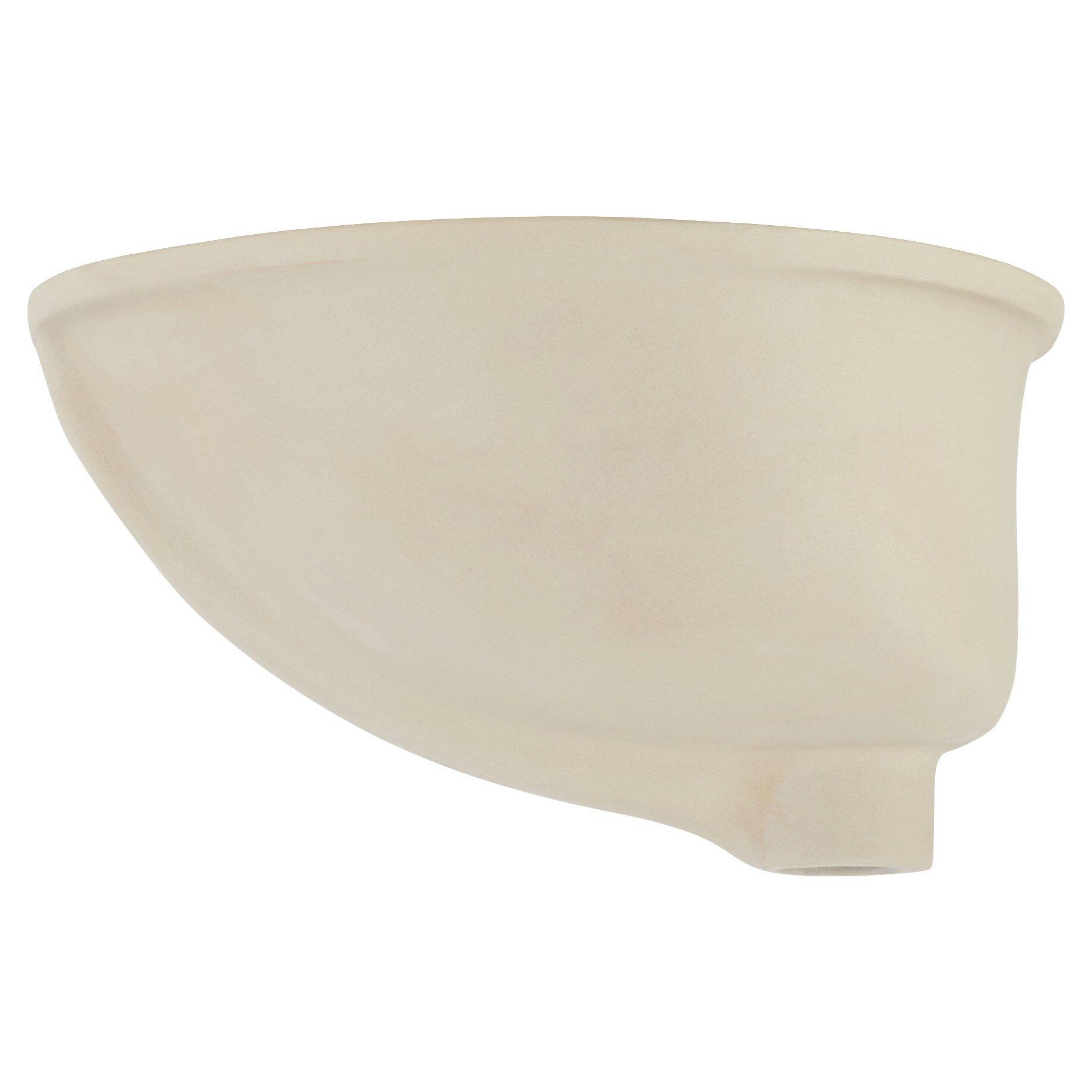 Signature Hardware White Undermount Bathroom Sink 
