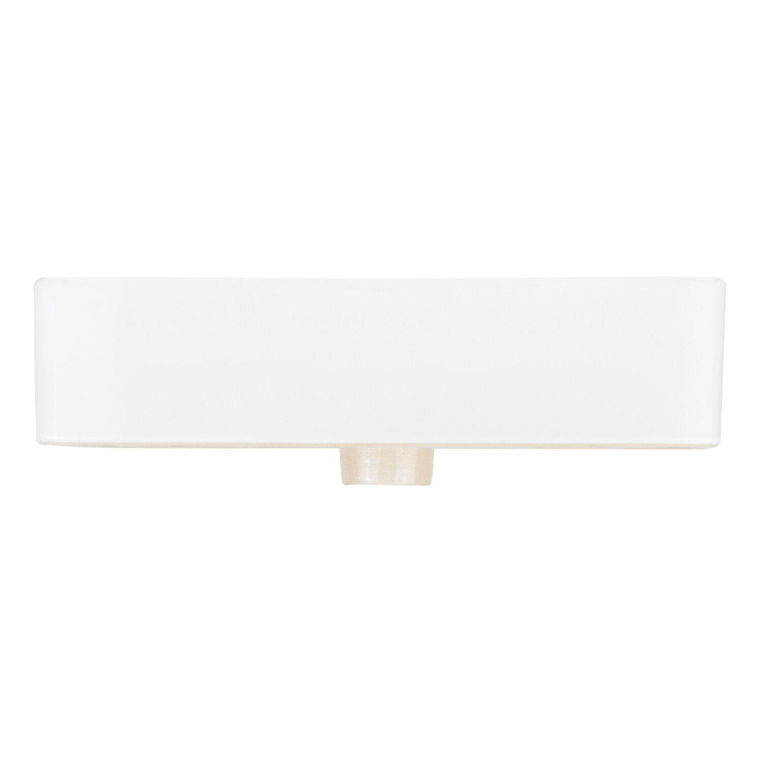 Signature Hardware White Vessel Bathroom Sink 