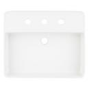 Signature Hardware White Vessel Bathroom Sink 