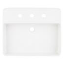 Signature Hardware White Vessel Bathroom Sink 