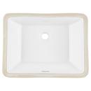 Signature Hardware White 21 in. Rectangular Undermount Basin 