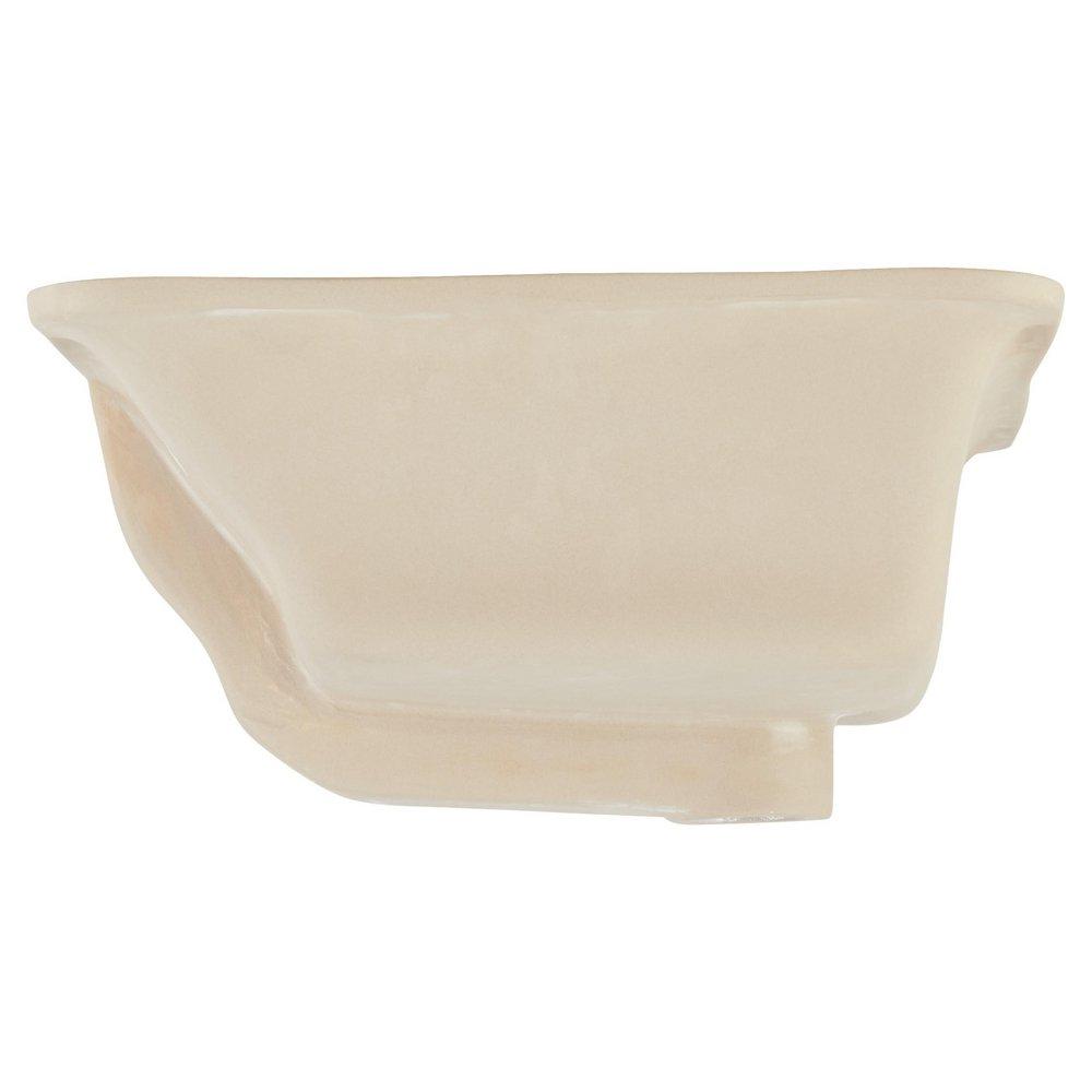 Signature Hardware White 21 in. Rectangular Undermount Basin 