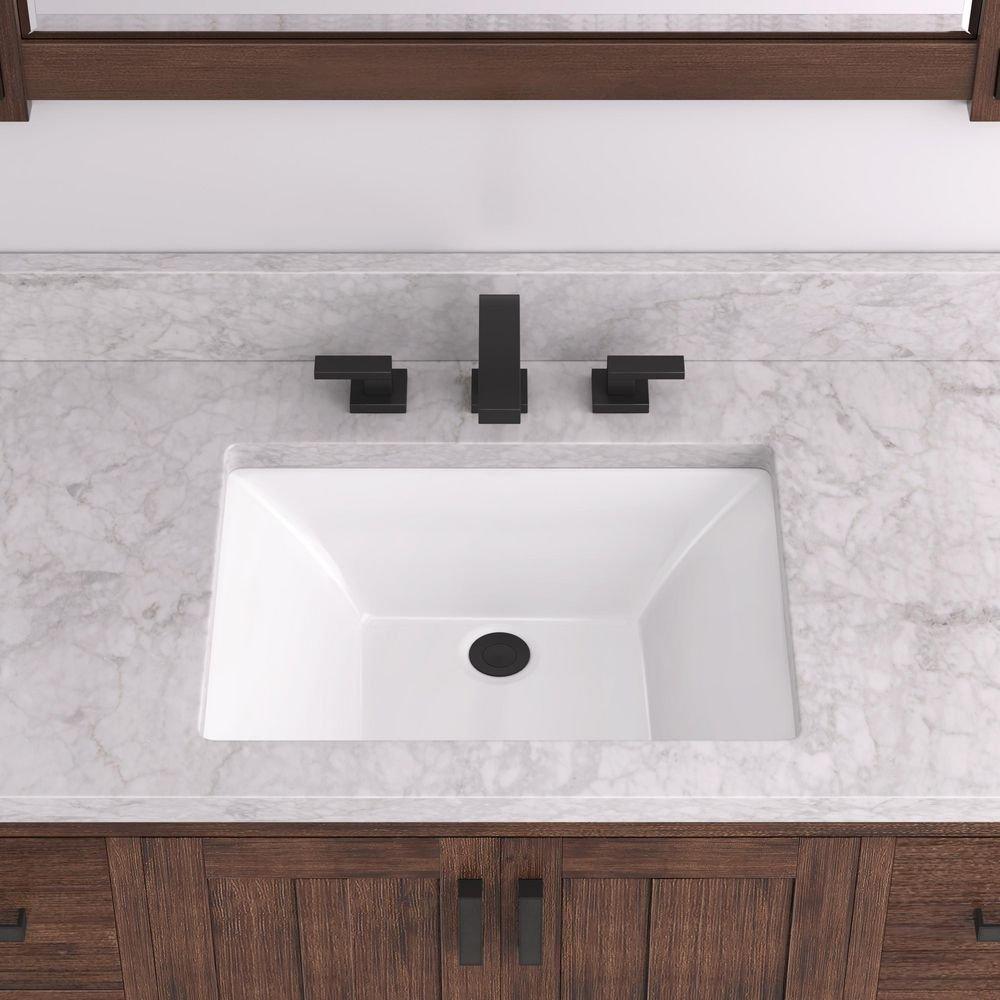 Signature Hardware White Undermount Basin 