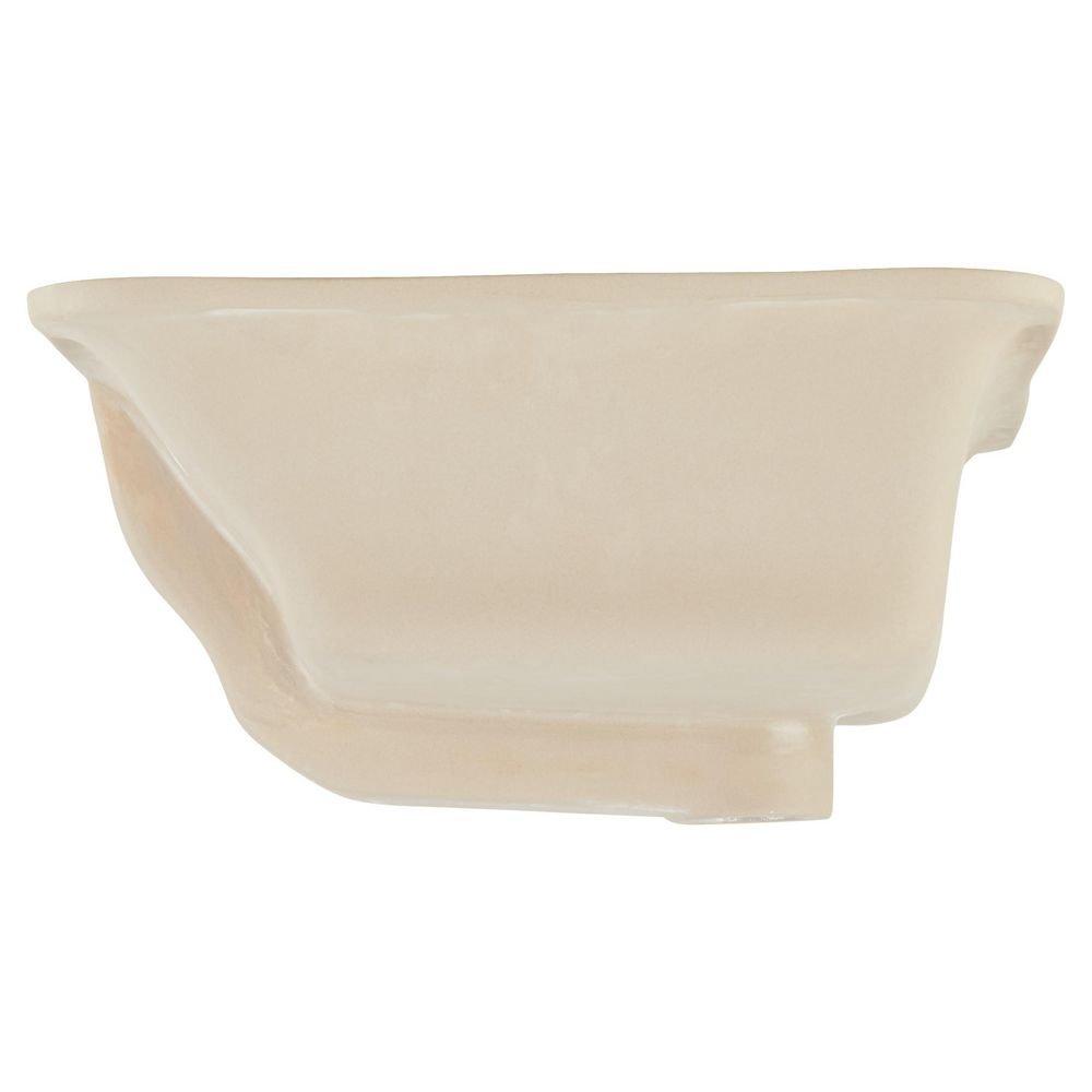 Signature Hardware White Undermount Basin 