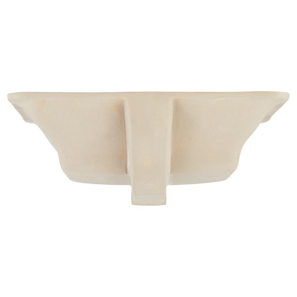Signature Hardware White Undermount Basin 