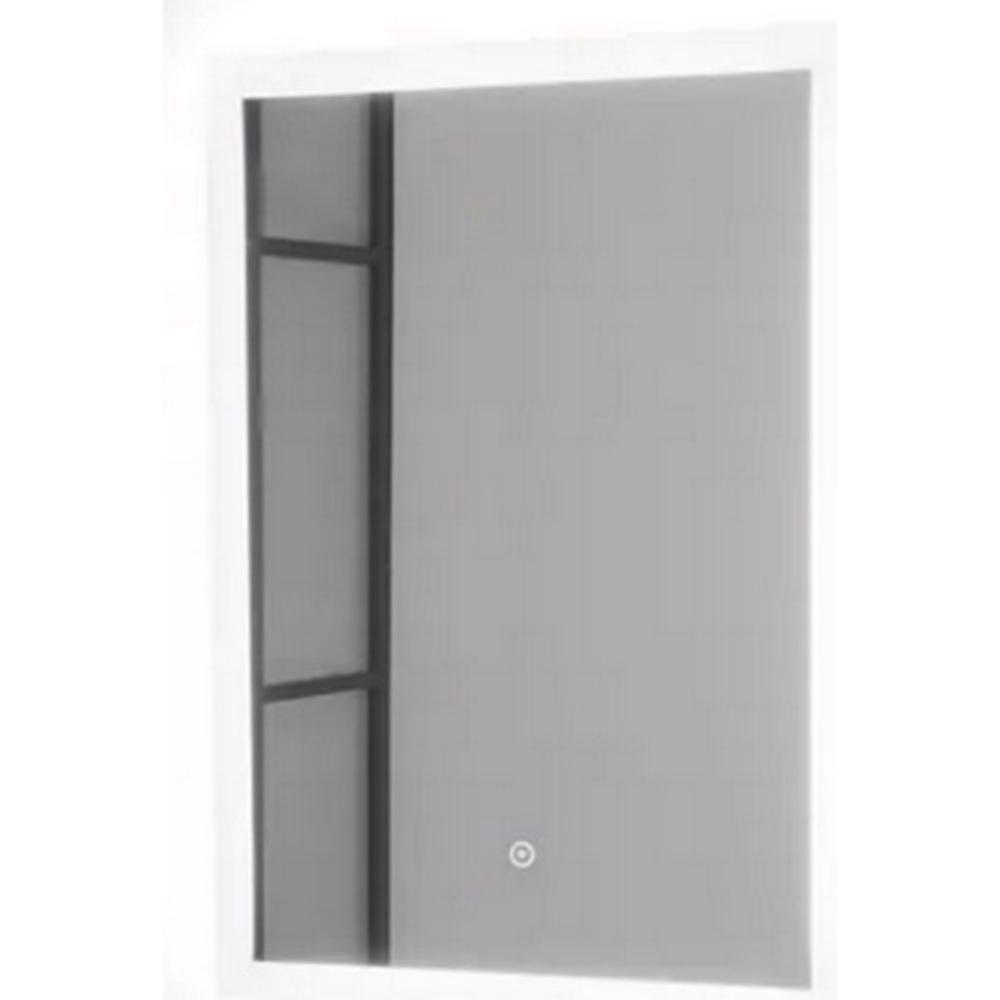 Signature Hardware Silver 24 x 1-7/8 in. Lighted Mirror with Touch Sensor 