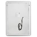 Signature Hardware Silver Rectangular Lighted Mirror with Tunable LED in Silver 