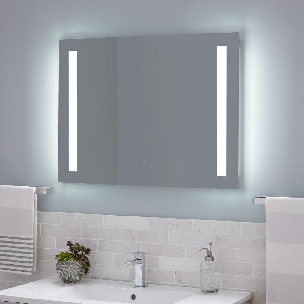 Signature Hardware 32 in. LED Mirror with Touch Sensor 
