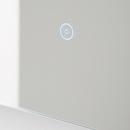 Signature Hardware Silver Rectangular Lighted Mirror with Tunable LED in Silver 