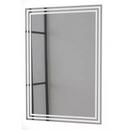 20 in. Rectangular Lighted Mirror with Tunable LED in Silver