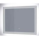 Signature Hardware Silver Rectangular Lighted Mirror with Tunable LED in Silver 
