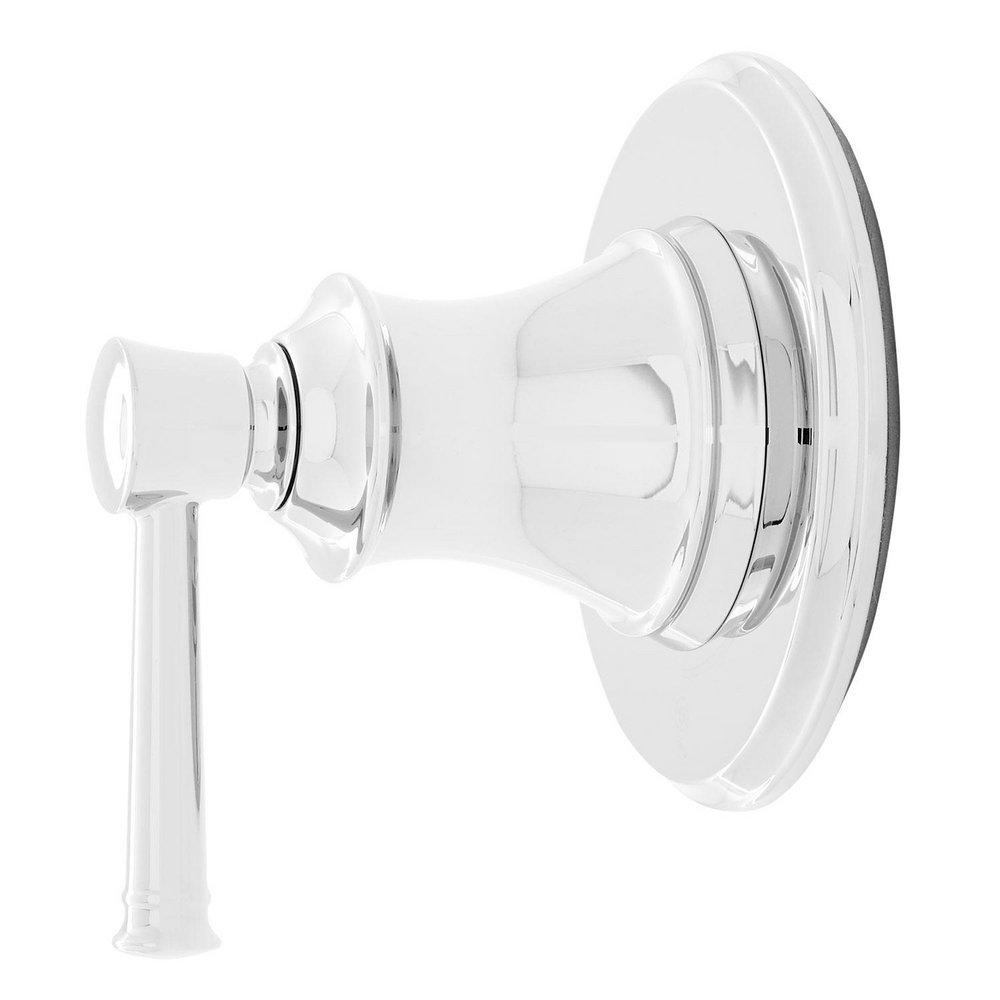 Signature Hardware Chrome Single Handle Bathtub & Shower Faucet (Trim Only) 