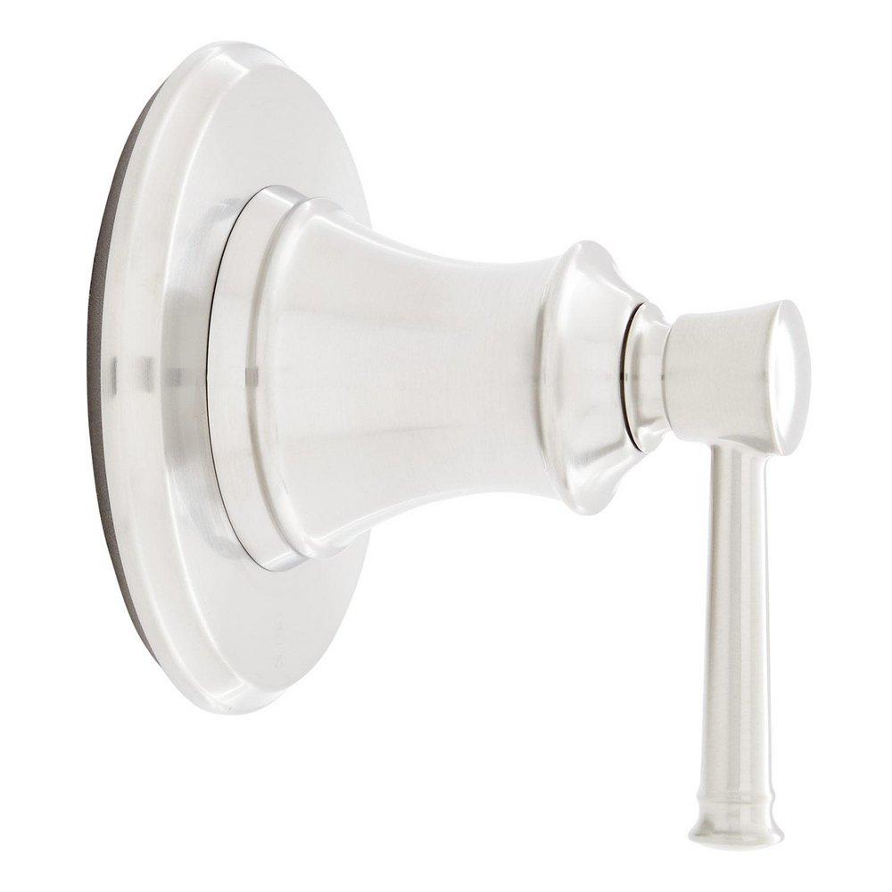 Signature Hardware Brushed Nickel Single Handle Bathtub & Shower Faucet (Trim Only) 