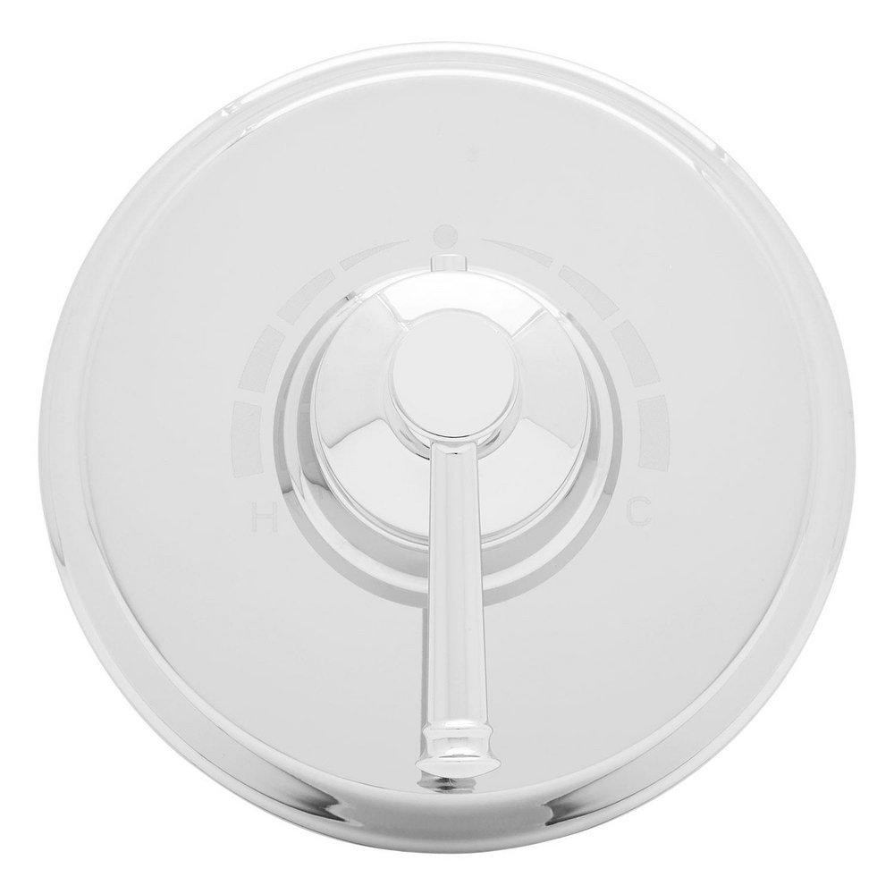 Signature Hardware Chrome Single Handle Bathtub & Shower Faucet (Trim Only) 