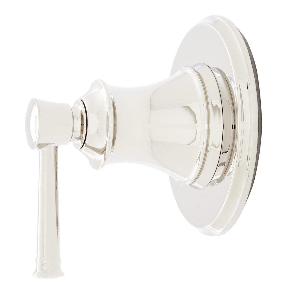 Signature Hardware Polished Nickel Single Handle Bathtub & Shower Faucet (Trim Only) 