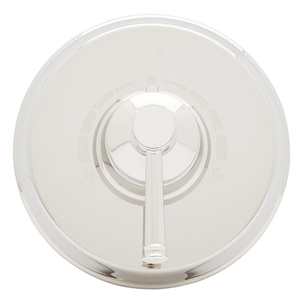 Signature Hardware Polished Nickel Single Handle Bathtub & Shower Faucet (Trim Only) 