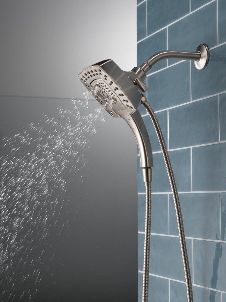 Delta Faucet Brilliance Stainless Multi Function Hand Shower 