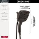 Delta Faucet Venetian Bronze Multi Function Hand Shower 