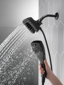 Delta Faucet Matte Black Multi Function Hand Shower 