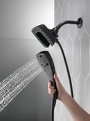 Delta Faucet Matte Black Multi Function Hand Shower 