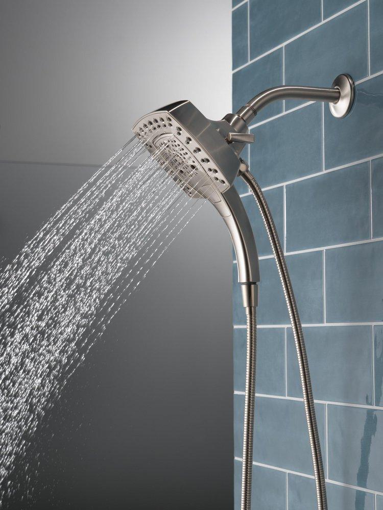Delta Faucet Brilliance Stainless Multi Function Hand Shower 