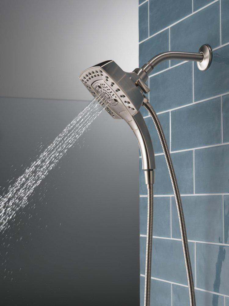 Delta Faucet Brilliance Stainless Multi Function Hand Shower 