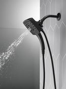 Delta Faucet Matte Black Multi Function Hand Shower 