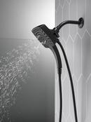 Delta Faucet Matte Black Multi Function Hand Shower 