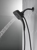 Delta Faucet Matte Black Multi Function Hand Shower 