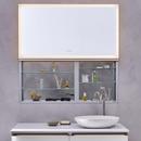 Robern Mirror Finish 27 in. Recessed Mount, Semi-recessed Mount and Surface Mount Medicine Cabinet 
