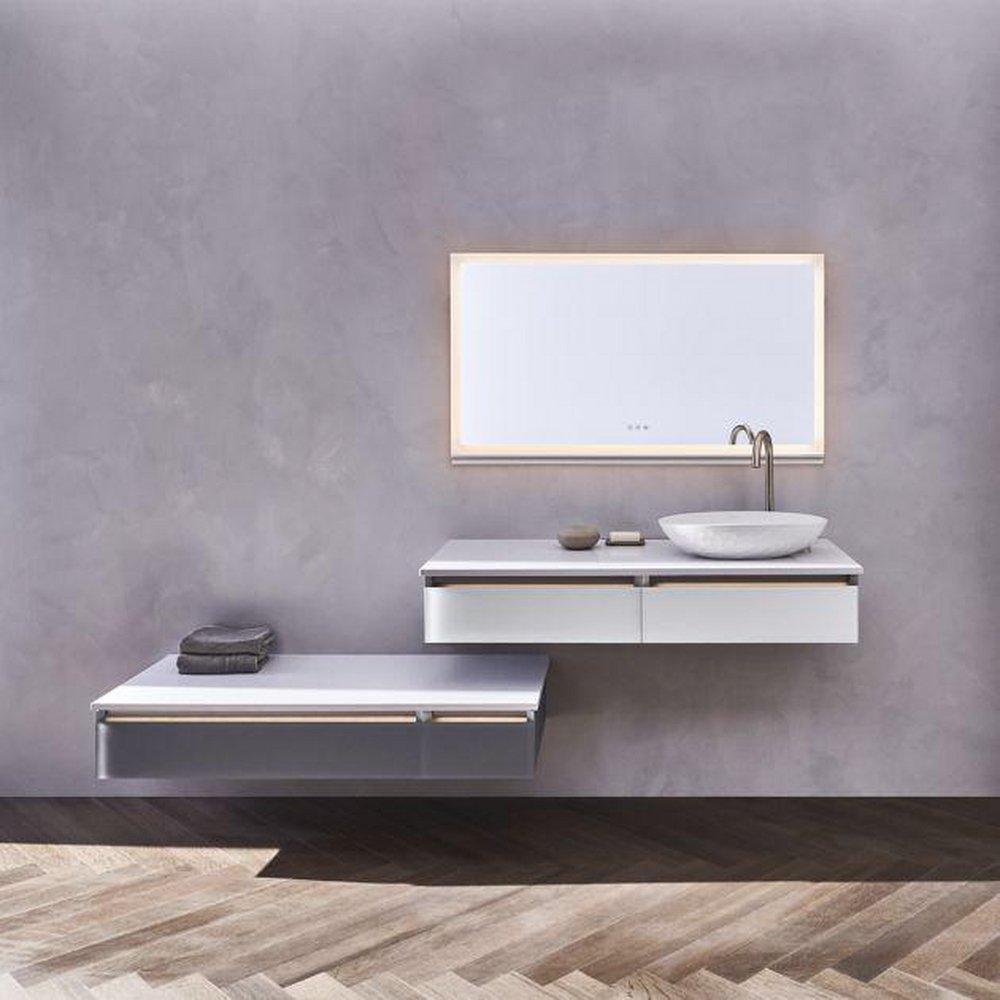 Robern Mirror Finish 30 x 27 in. Recessed Mount, Semi-recessed Mount and Surface Mount Medicine Cabinet 