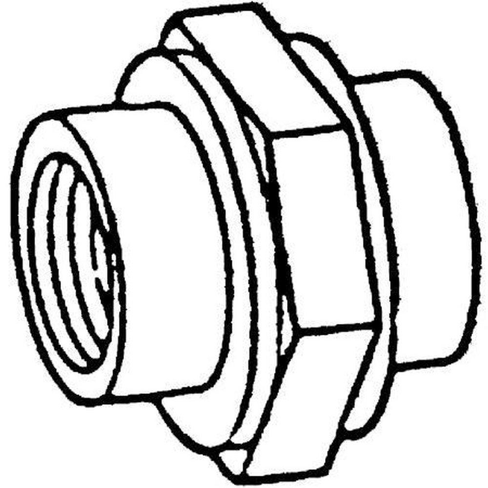 3-23/50 in. FNPT 150# Global 316 and 316L Stainless Steel Union 