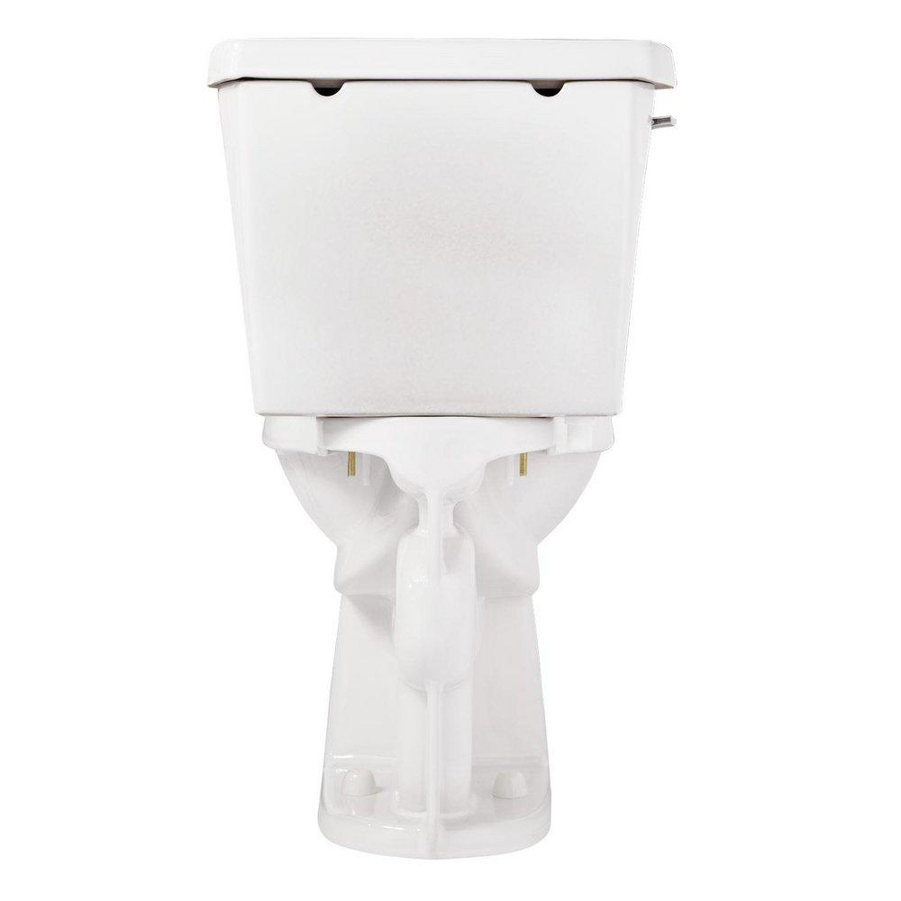 Signature Hardware White 1.28 gpf Two Piece Toilet Tank 