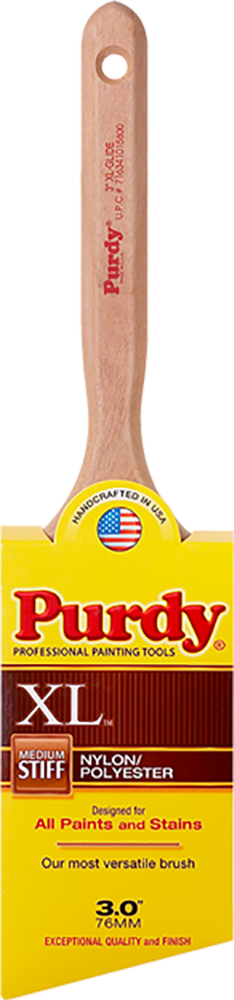 Purdy&reg; 3-3/16 x 5/8 in. Angular Sash Fluted Paint Brush 