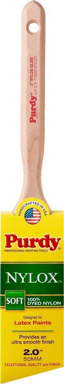 Purdy&reg; Natural Hardwood and Plastic Paint Brush and Angular Brush in Natural 