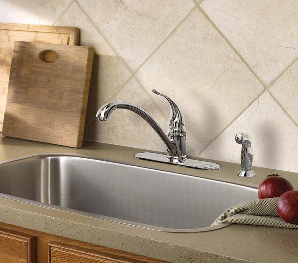 Moen Chrome Single Handle Kitchen Faucet 