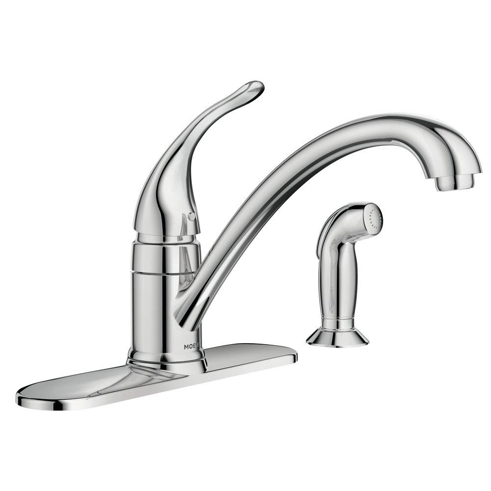 Moen Chrome Single Handle Kitchen Faucet 