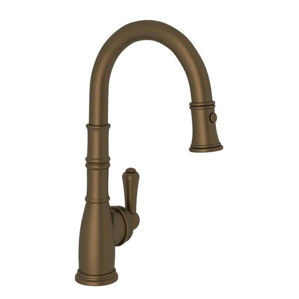 ROHL&reg; English Bronze Single Handle Lever Bar Faucet 