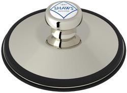 Brass Stainless Steel Disposal Stopper in Polished Nickel