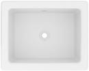 18-1/8 x 14-3/8 in. Rectangular Dual Mount Bathroom Sink in White